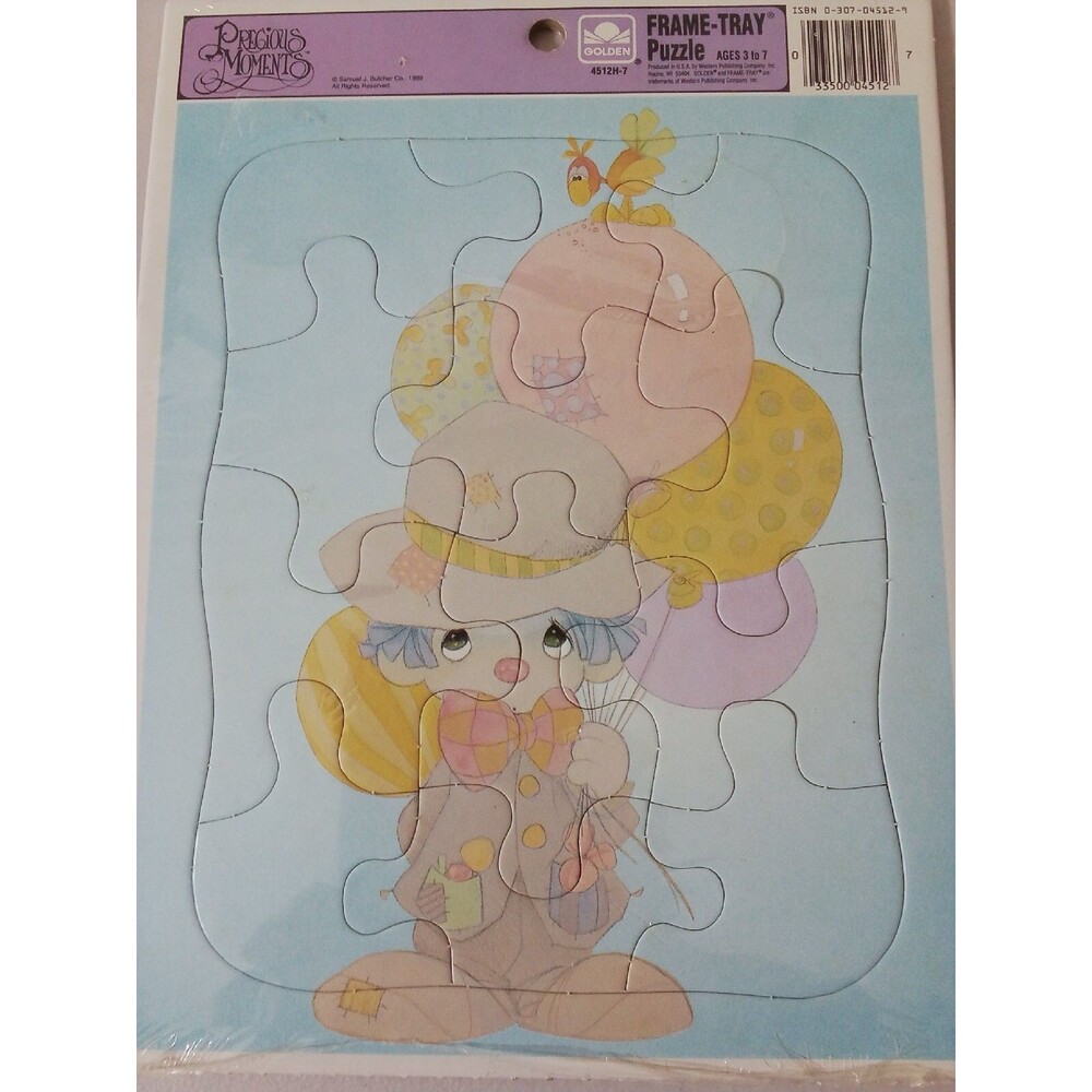 Precious Moments Vintage Puzzle New In Package (tear in plastic)